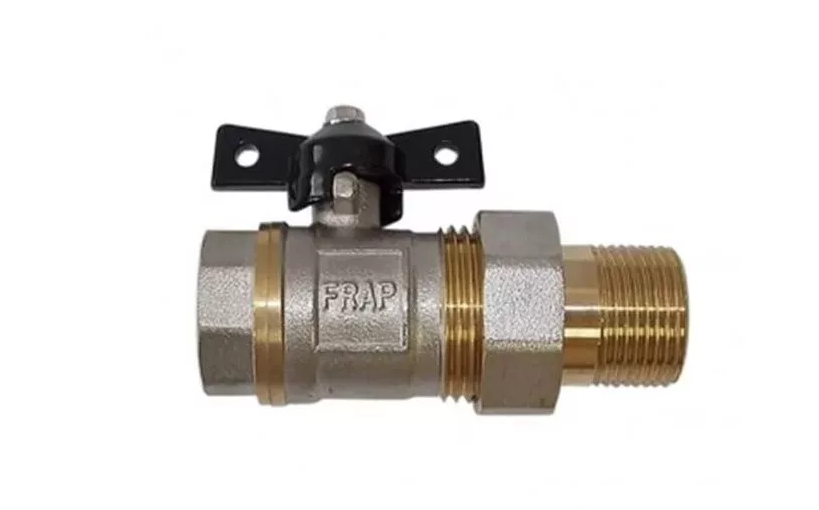 Кран шаровой    3/4" с американкой бабочка Frap F214.05