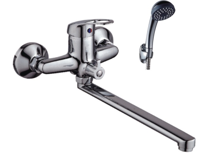 Смеситель ванна шар Эверест В22-023 див в корп L излив 40мм