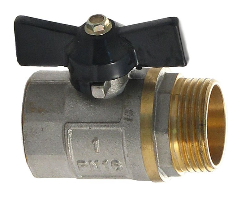 Кран шаровой   1"  гш бабочка Frap F212.06