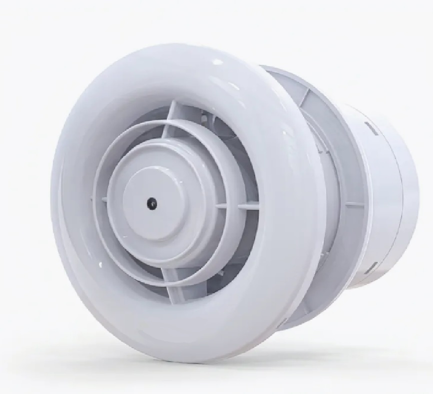 Вентилятор вытяжной с обратным клапаном 157*157 120 мм                      