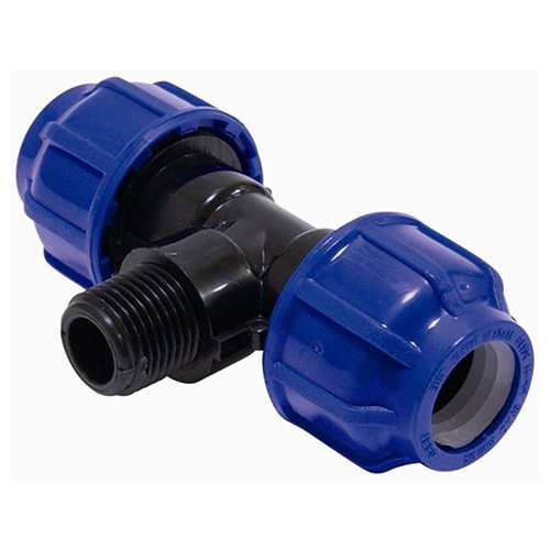 Тройник нар/р 32* 3/4"*32 ПНД Tebo