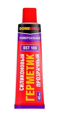 Герметик DoneWell силиконовый универсальный прозрачный 40мл