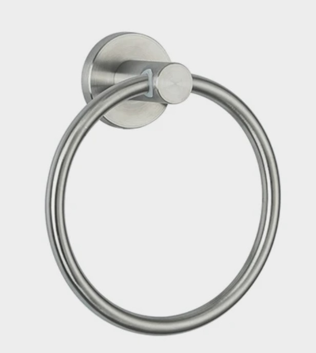 Frap F30104 полотенцедержатель круглый нерж сатин