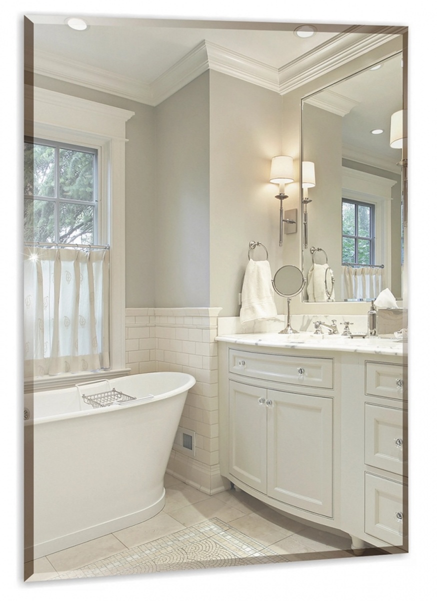 Зеркало Mixline Модерн 495*685 без полки с фацетом