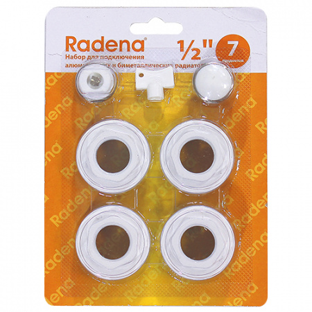 Комплект д/радиатора универ 1/2"  Radena