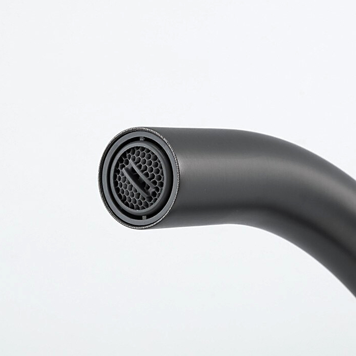 Смеситель кухня шар Frud R42052-11 35мм оружейная сталь