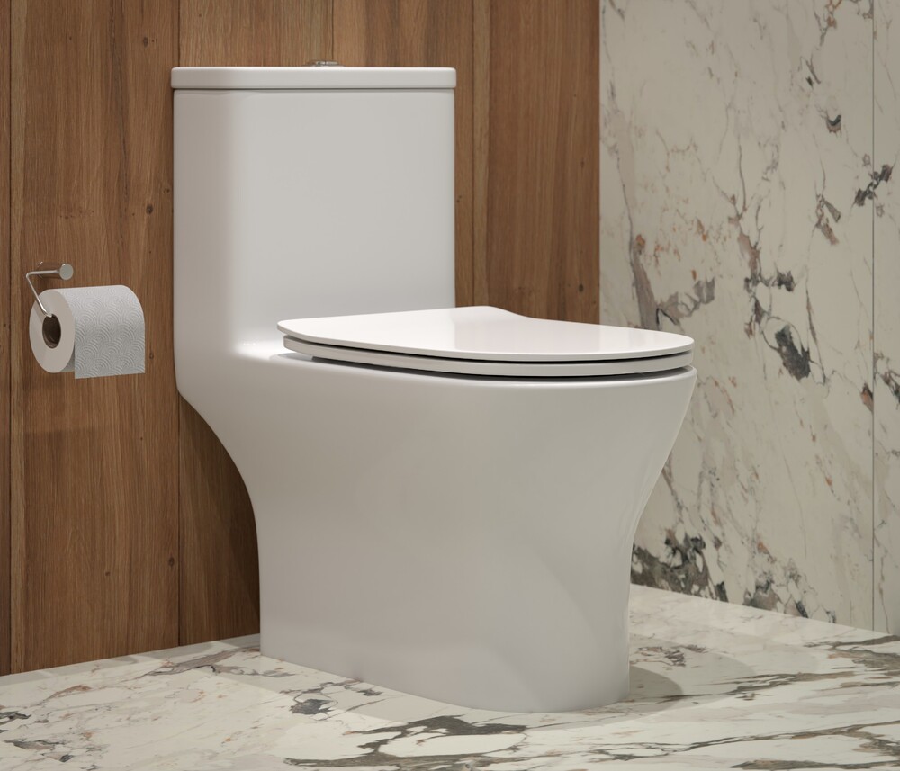 Моноблок EvaGold SM9618, тонкое дюро (с гофрой и подводкой)