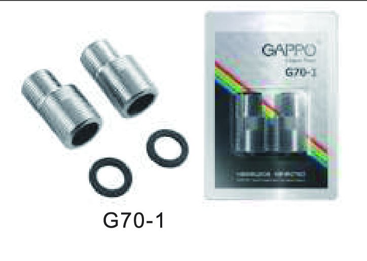 Эксцентрик 1/2"-3/4" Gappo G70-1 лат в упак 2 шт