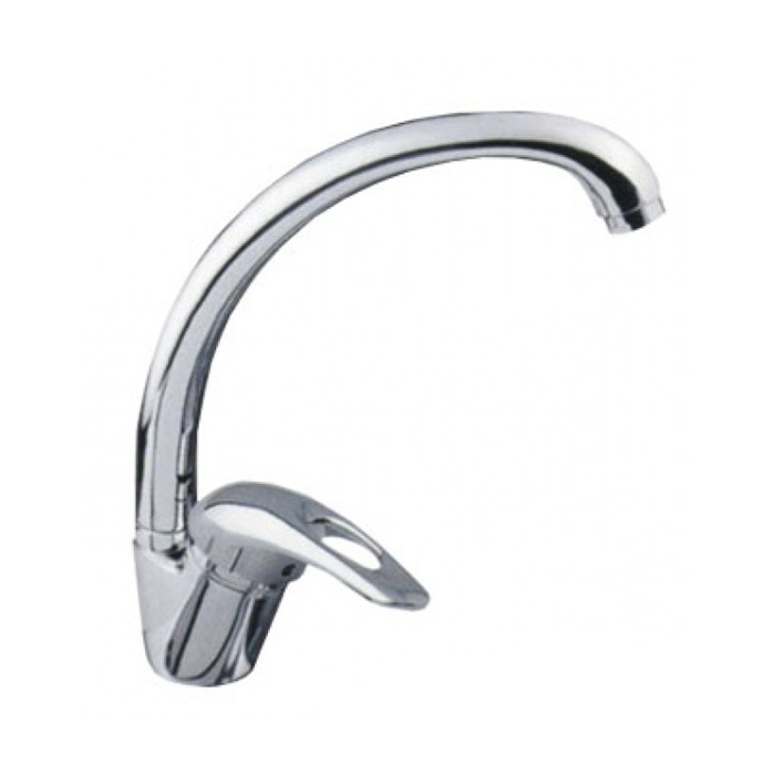 Смеситель кухня шар Frap F4102-В бок руч 40мм 2-шпильки