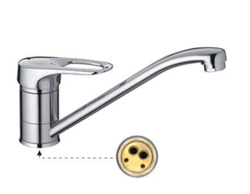 Смеситель кухня шар Frap F4204 лат 40мм 2-шпильки