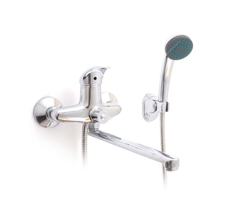 Смеситель ванна шар Frap F2202 лат див в корп L излив 40мм