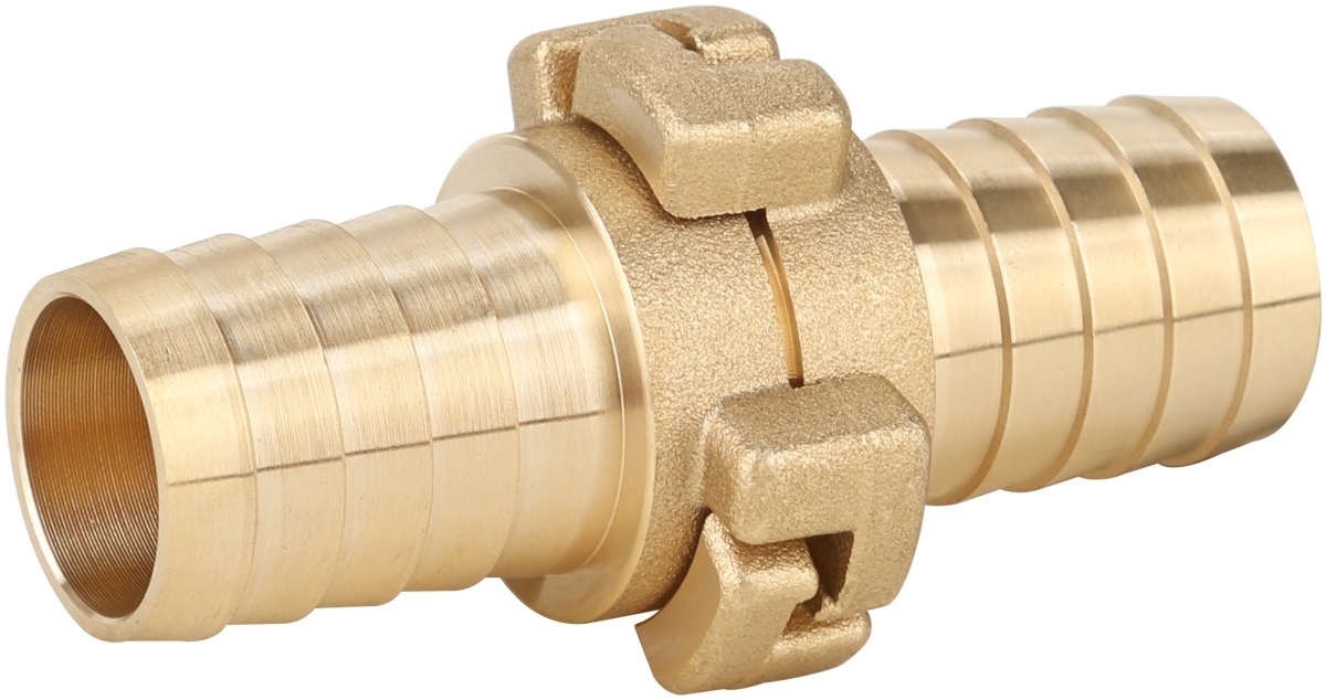 Соединитель д/шланга разъёмный 20мм лат Gappo G1237.20