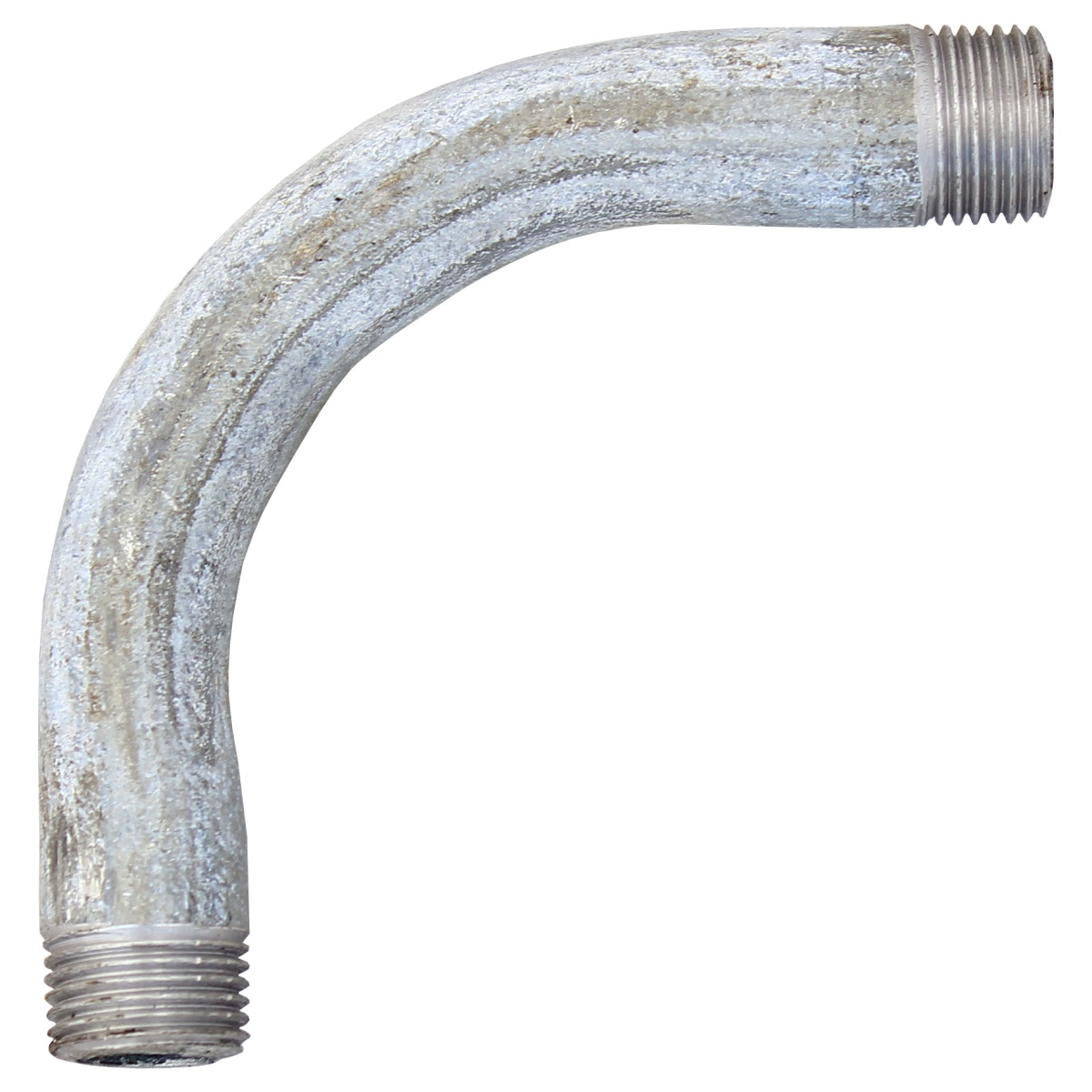Отвод резьбовой Ду15 сталь оцинкованная