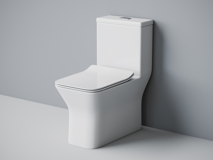 Моноблок EvaGold SM9608, тонкое дюро (с гофрой и подводкой)