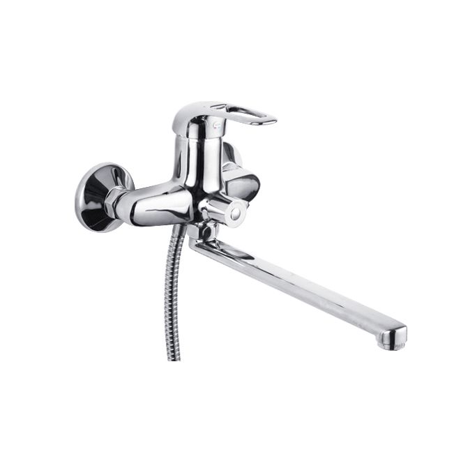 Смеситель ванна шар Potato P2228 див в корп L излив 40мм