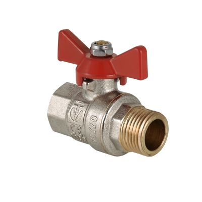 Кран шаровой   1"  гш бабочка Valtec Base VT.218