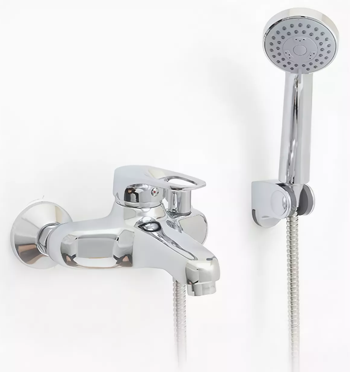 Смеситель ванна шар Frap F3204 лат кор излив 40 мм