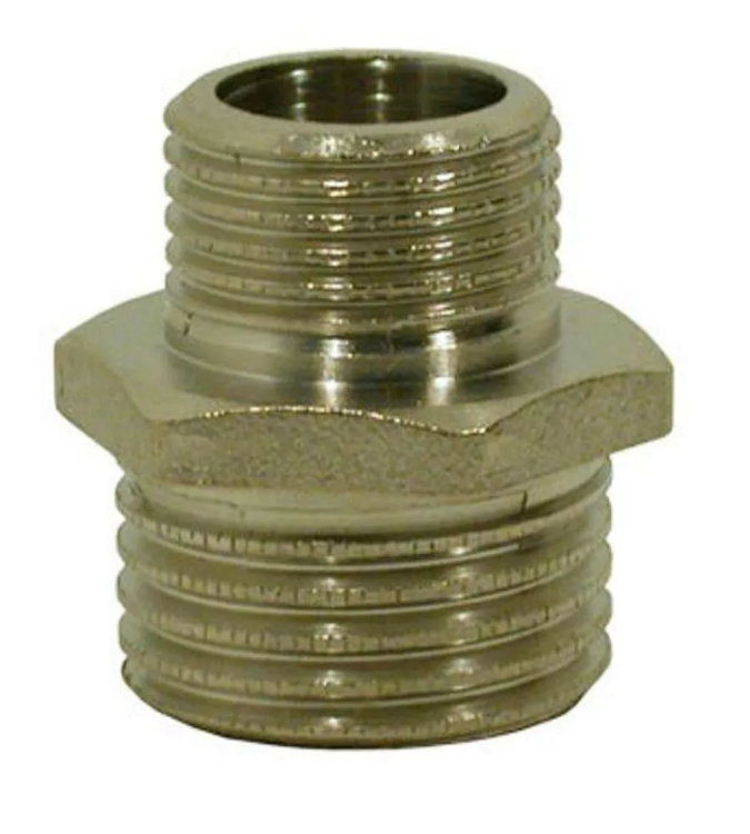 Ниппель переходной      1/2"- 1/4" GF