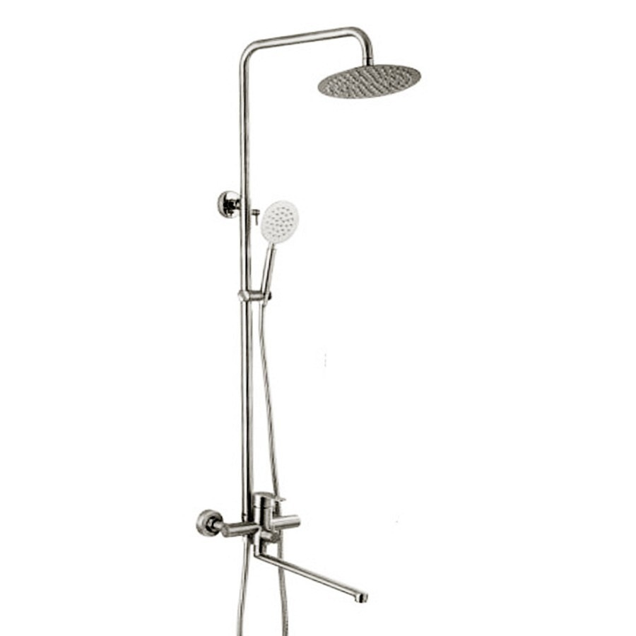 Душевая система шар Potato P35303S нерж L излив 35мм сатин