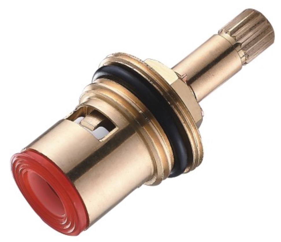 Кран-букса 1/2" Potato P51-9 керамика 20 шлицов 90°