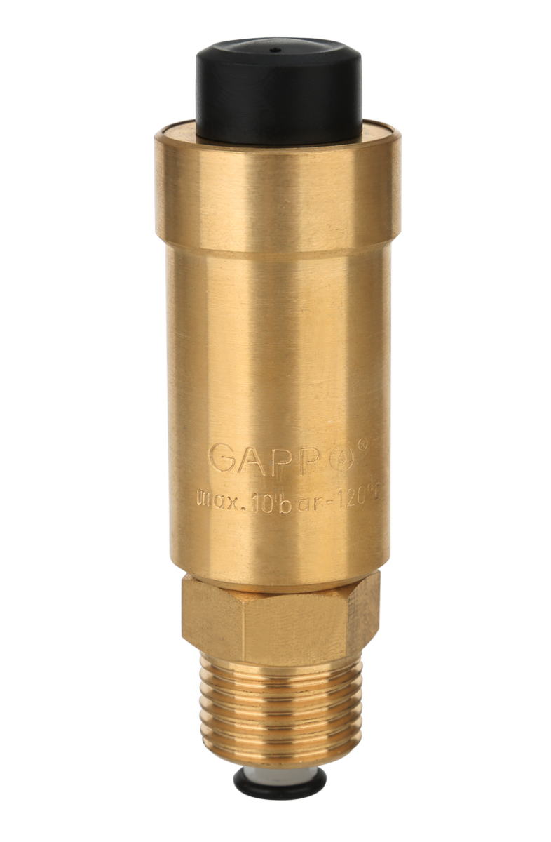 Автоматический воздухоотводчик  1/2" Gappo G1458 с отсекающим обратным клапаном