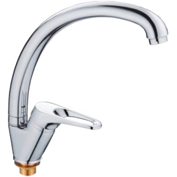 Смеситель кухня шар Frap F4113-2 лат бок руч 35мм