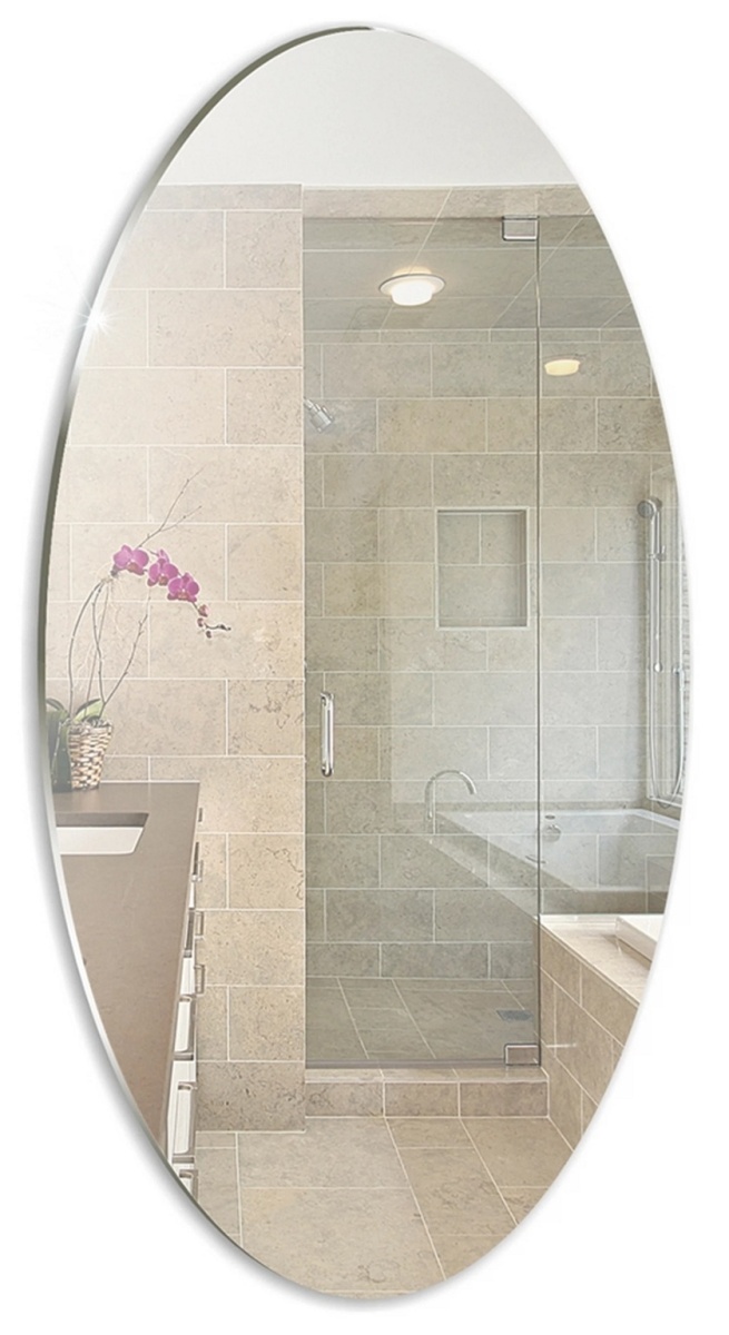 Зеркало Mixline овал 350*630