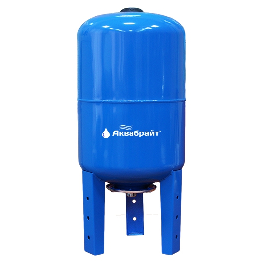 Гидроаккумулятор АКВАБРАЙТ ГМ- 80 В верт 80л синий